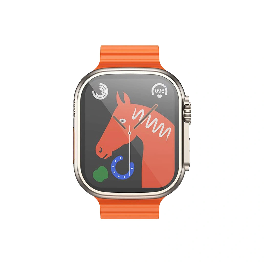 Hoco Y12 Ultra Smart Watch - Orange in Qatar Hoco Y12 Ultra Smart Watch - Orange in Qatar